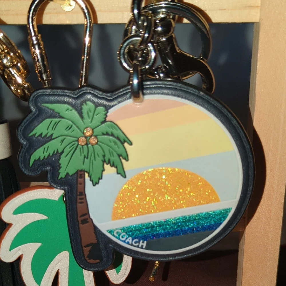 Reserved Coach Palm Tree Bag Charm - Picture 10 of 11